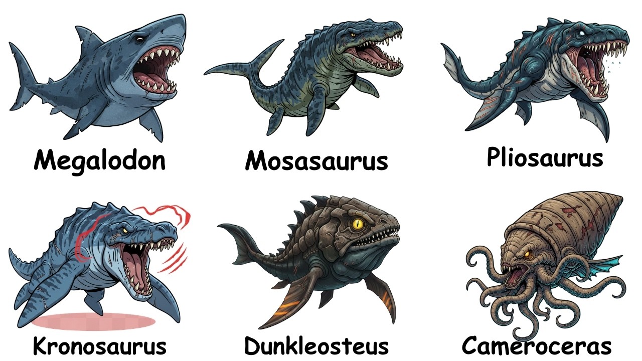 Every EXTINCT Sea Predator Explained in 10 Minutes - YouTube
