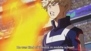 Bakugo vs.Uraraka - Boku no Hero Academia Season 2 Episode 9