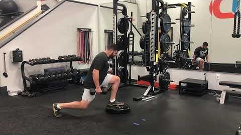 Matthew Ibrahim | DB Elevated Forward Lunge to Reverse Lunge