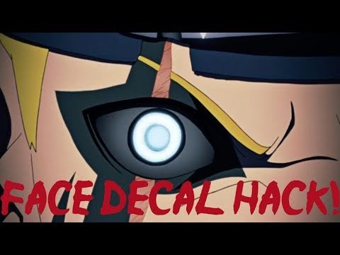 How To Hack Face Decal Shinobi Life Youtube - boruto eyes roblox