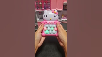 Satisfying with Playing Speed Push Game Pop It Eletrônico Fidget Toy ASMR #asmr #viral #trending