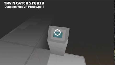 A Frame WebVR Dungeon Prototype 1