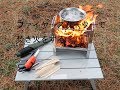 ファイヤースターターで焚き火を