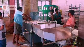 Automatic Murukku Batch Fryer Wood model
