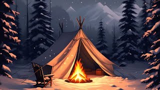 -35C Winter Camping: Survive extreme cold alone