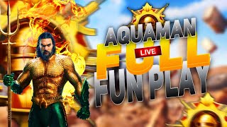 AQUAMAN LIVE | Fun play over loaded | finally reached conqueror| #bgmilive #madanism #bts #madanop screenshot 5