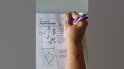 unit 1, lesson 4, practice problems 1 and 2