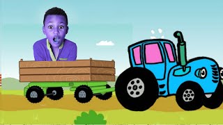 Синий трактор песенки для детей. Песенка 2.  Учим цвета