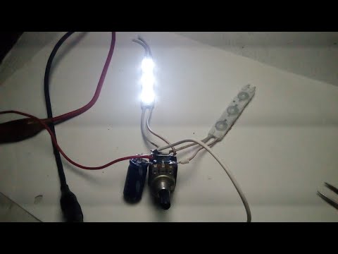 VERY SIMPLE 12 VOLT FLASH CIRCUIT CONSTRUCTION