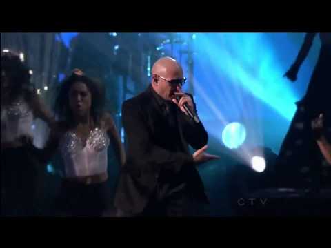 Pitbull ,HD, Don't Stop The Party, Live , American Music Awards 2012,HD 1080p