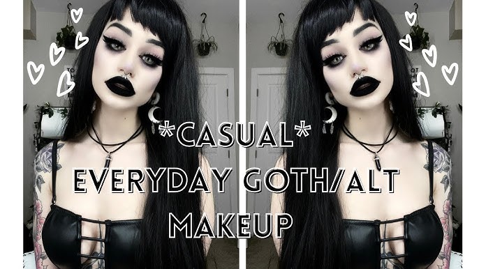 BEST GOTHIC AFFORDABLE MAKEUP  Goth Starter Kit for beginner