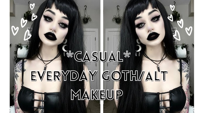 Everyday Gothic Makeup Tutorial You