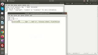 Tracing through Python 3 program code