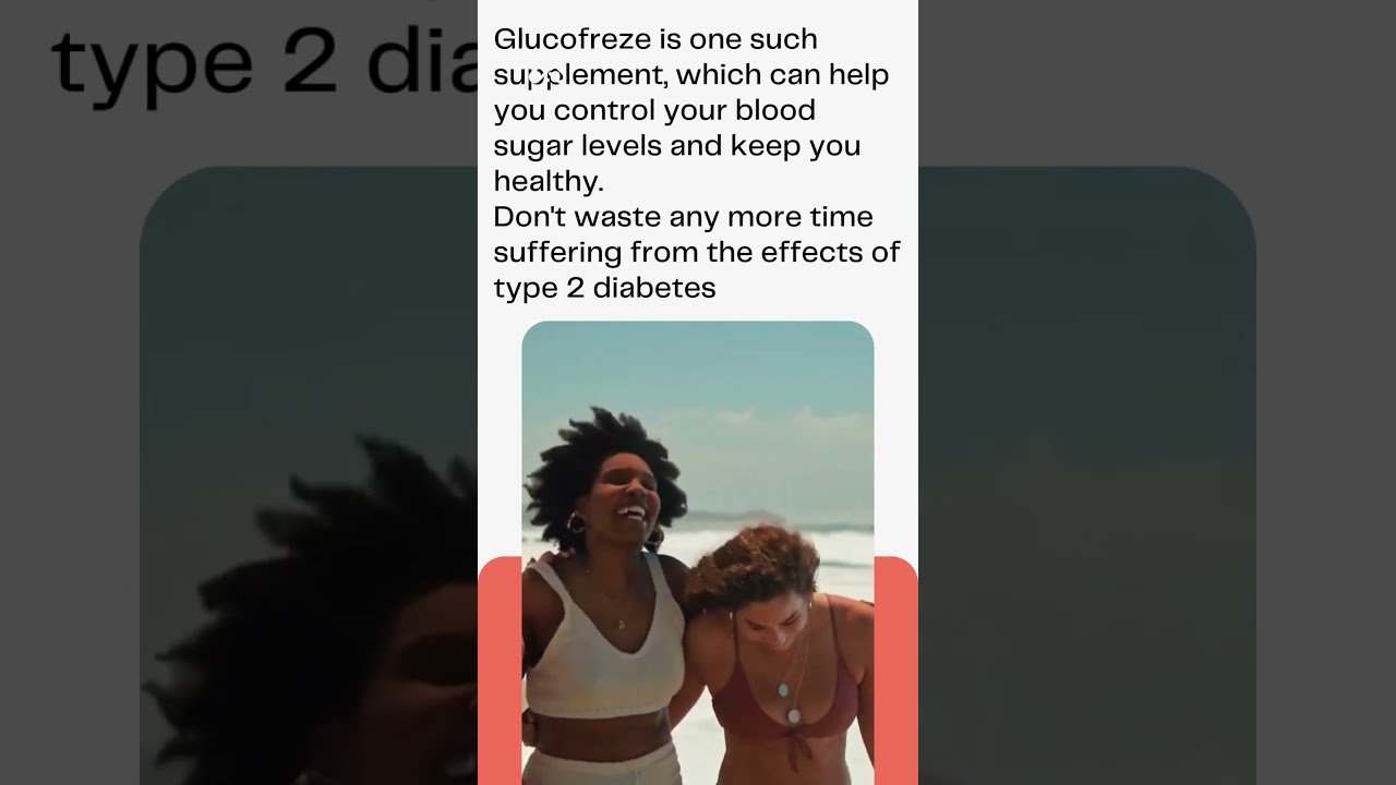 GlucoFreeze –ALert– Type 2 Diabetes can be controlled
