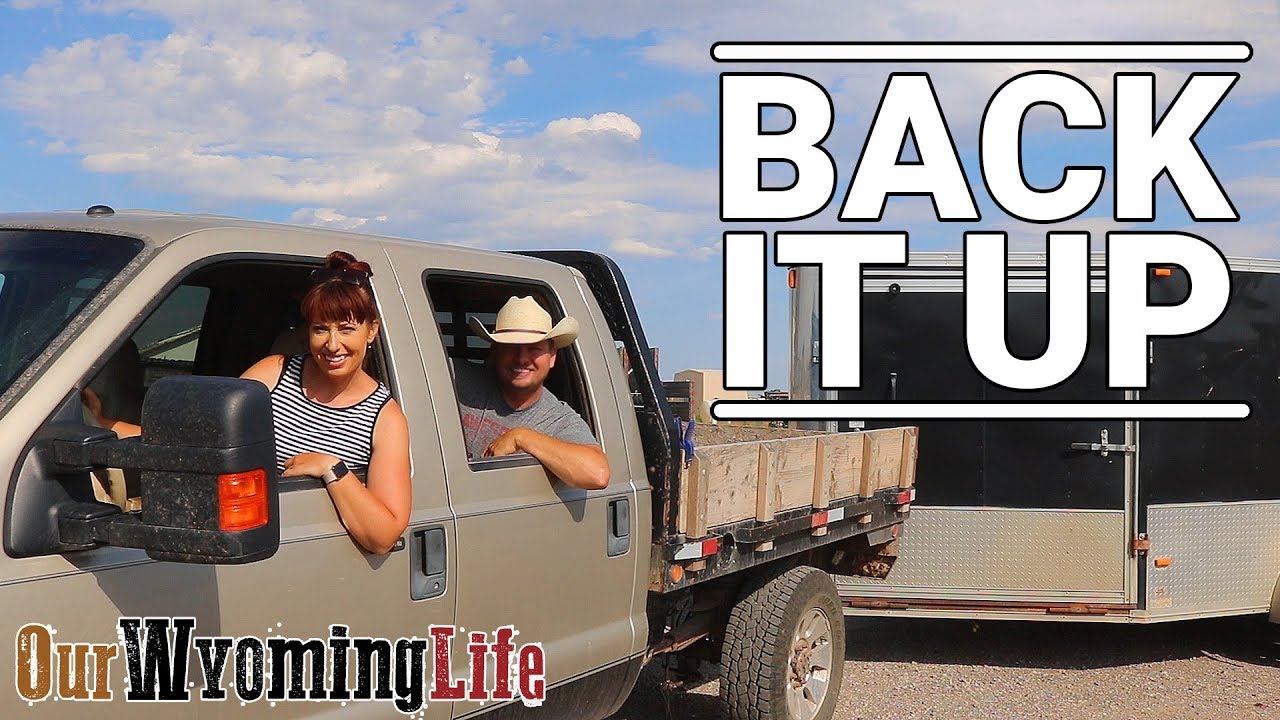 Teaching My Wife to Back Up a Trailer YouTube