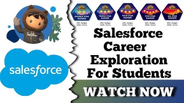 Salesforce Career Exploration for Students | Salesforce Trailhead | Quiz Solution