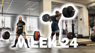 VLOG #24 SQUAT 255x3 | DEADLIFT 235x5 | SANOK ON TOUR