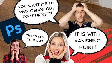 Photoshop Trick - How to replace flooring with Vanishing Point