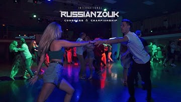 Russian Zouk Congress. Alexandr Butenko & Kristina. #Zouk improvisation