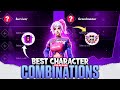 Best character combinations for br rank season 39  br rank character combination