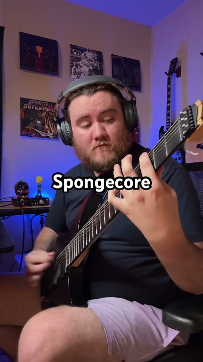 Grass Skirt Chase but Metal #spongebob #electricguitar #metal #guitaristsofyoutube