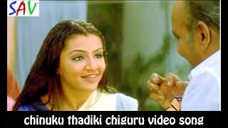 Chinuku Thadiki Video Song - Nee Sneham Telugu Movie
