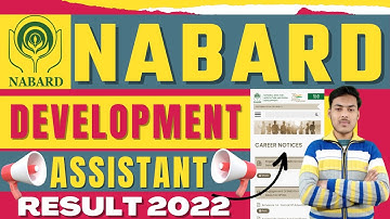 nabard development assistant result | nabard da result 2022 | mahir academy