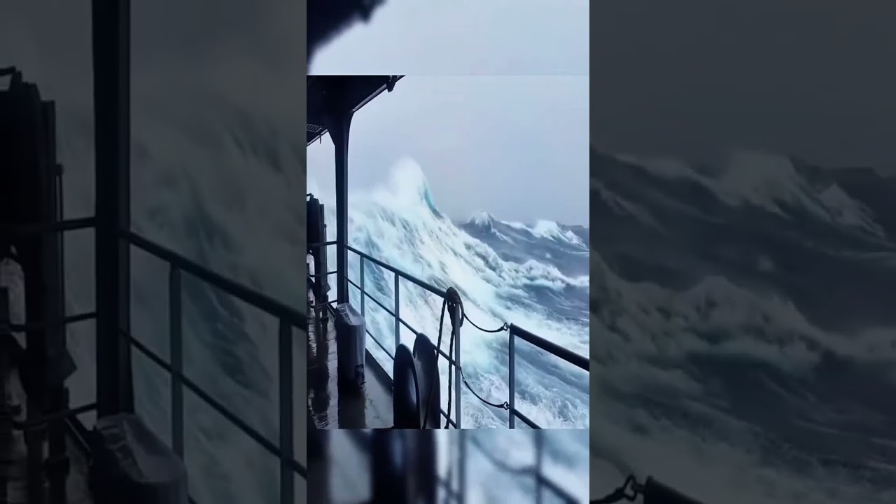 Ships helpless at sea 