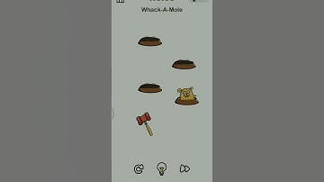 Brain out level 38 whack a mole walkthrough and solution