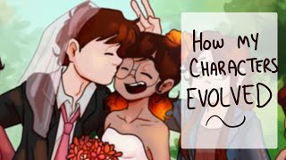 How my Characters Evolved