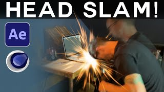 Livetutorial: Simulated Head Slam!!! [Cinema 4D + Octane]