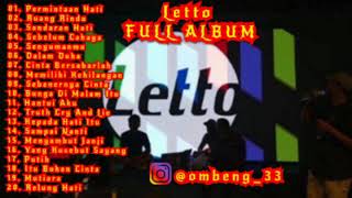 Letto Full Album || 20 Lagu Terbaik || irfan mulyana21