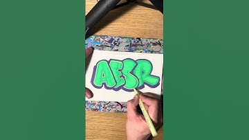 #graffiti #grafftutorial #graffitilesson #graffhowto #grafflesson #graffletters #tag #handstyle