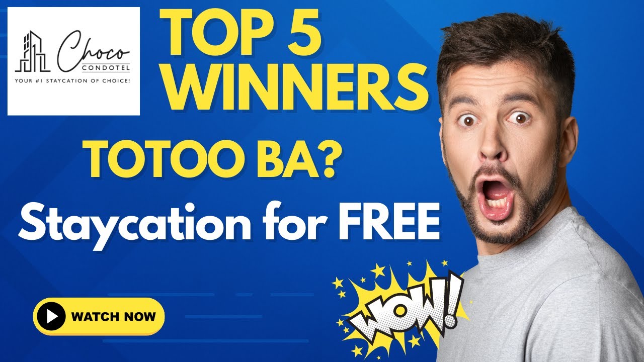 Top 5 winners of today's raffle draw. Watch out for the announcement of our Grand Winner tomorrow.