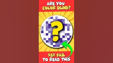 Colorblind Eye Test: Can You Find All the Hidden Numbers?