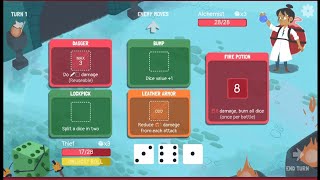 Dicey Dungeons  Apple Arcade complete Thief / bear potion run