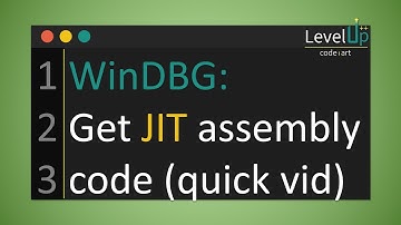 WinDBG -  Get JIT Generated assembly code from a C# program