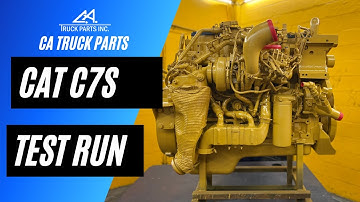 2007 Caterpillar C7 Diesel Engine For Sale, EPA07, MAX Rating 350HP @ 2400RPM | CA Truck Parts, Inc