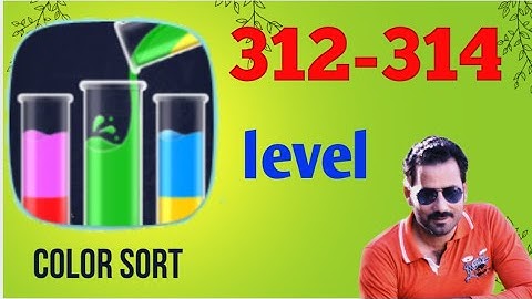 Color sort level 312/314