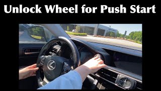 Back to the Basics/ How to Unlock Steering Wheel in a Push Start/ Lexus of Memphis