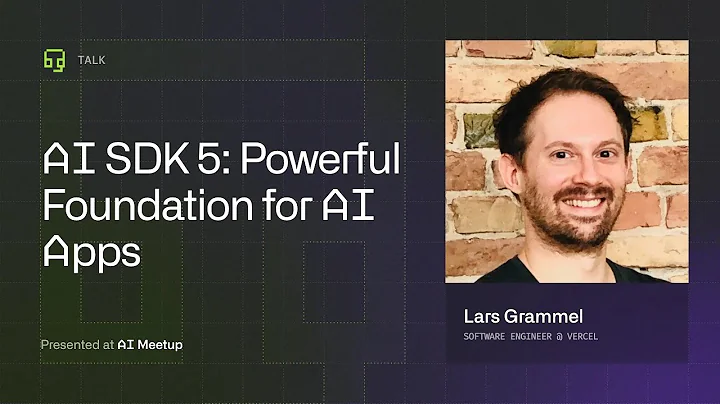 AI SDK 5: What’s New and What’s Next by Lars Grammel | AI Meetup in Wrocław, September 2025