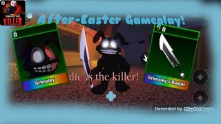 Grimsley & Grimsley's Buster Gameplay!🐰🔪 | Survive the Killer Roblox