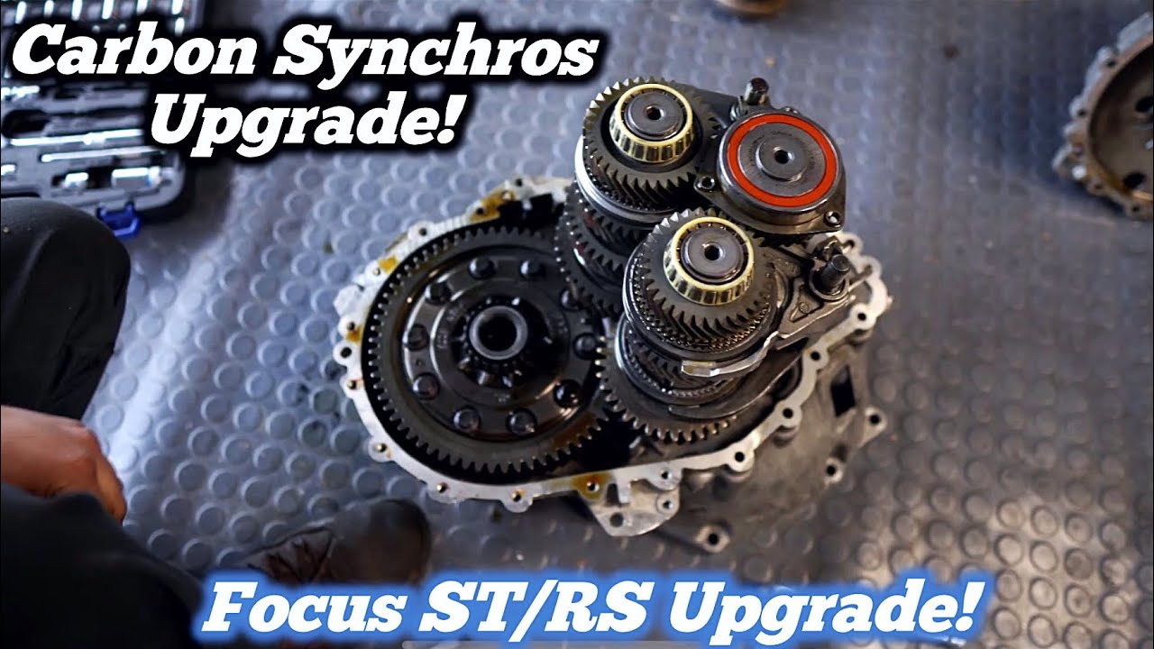Ford Focus ST l RS Transmission Synchros Replacement/Install - YouTube