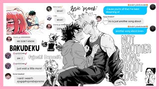 Not another song about love • BNHA / MHA Lyric &quot;Prank&quot; • Bakudeku