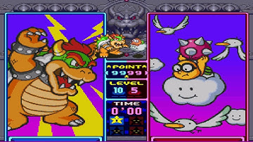 Tetris Attack I Bowser vs. AI Lv7 I #121