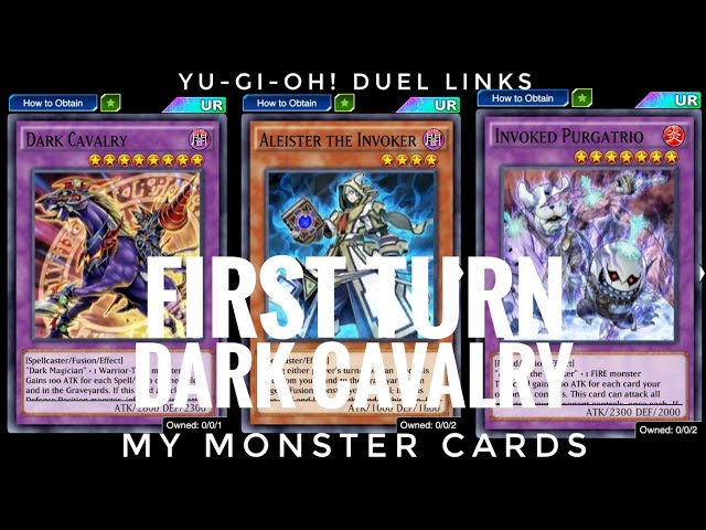 CRAZY! INVOKED DARK CAVALRY DECK DUEL LINKS [Yu-Gi-Oh! Duel Links] - YouTube