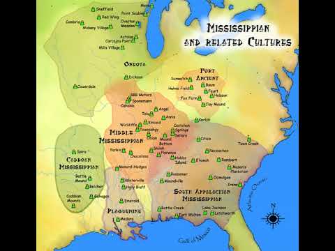 Како је друштво у Мисисипу организовано у шеснаестом веку?