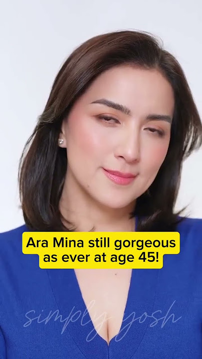 ARA MINA LOOKING GORGEOUS AS EVER AT AGE 45! #aramina #showbiz