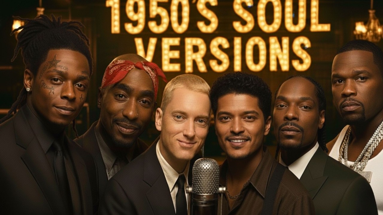 2 Hour of Best 1950's Soul Versions Vol. 06 (50 CENT, Eminem, 2Pac, Snoop Dogg,DMX, ...)
