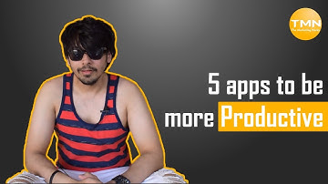 5 Apps To Be More Productive And Super Smart | Karan Dharamsi Vlog 17 | The Marketing Nerdz